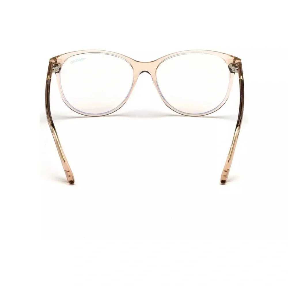 Tom Ford TF5544B FT5544B Crystal Beige Pink Plastic Eyeglasses Frame 53-15-140